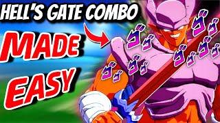 JANEMBA'S HELL GATE COMBO MADE EASY!! (DBFZ) Janemba Combo Guide