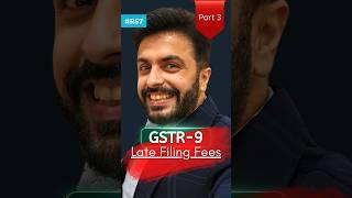 GSTR9 Annual Return Late filing fees #gstr9 #gst #gstlatestupdate #gstnews #gstupdates #gstreturn