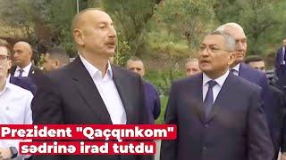 Prezident "Qaçqınkom" sədrinə irad tutdu