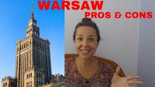 The reality of living in WARSAW| PROS & CONS