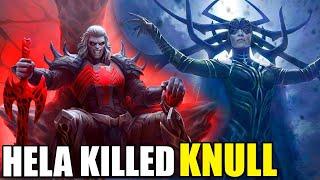 Why Hela KILLLED Knull on Earth 616 & STOLE the Necrosword - Marvel Theory