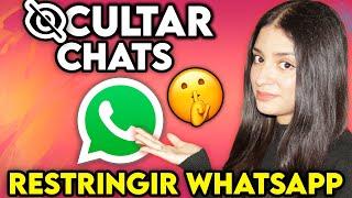 Cómo OCULTAR los CHATS RESTRINGIDOS en WHATSAPP