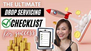 Checklist For A Successful Drop Servicing Business (Secret To Get Client)