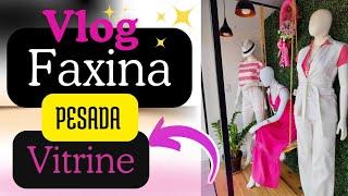 VLOG: FAXINA PESADA/VITRINE/PLANEJAMENTO P/VIAGEM +VENDAS