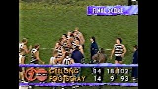 Round 15 1992 Geelong vs Footscray. **FULL GAME WITH ADS**