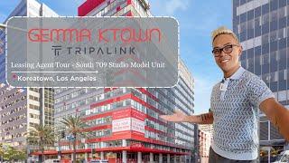 Gemma Apartments Leasing Agent Tour | South Studio | Los Angeles Koreatown | Tripalink