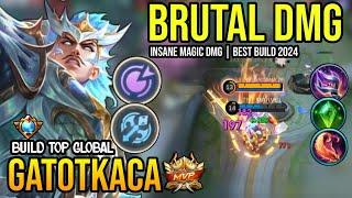 GATOTKACA BEST BUILD 2024 | BUILD TOP GLOBAL GATOTKACA GAMEPLAY | MOBILE LEGENDS