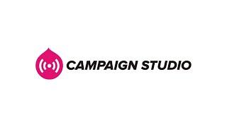 This is Campaign Studio. Marketing automation for campaigns