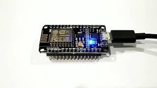 Blinking Onboard LED on NodeMCU ESP8266