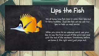 Reading Strategy for Kids - Lips the Fish  | Kindergarten Reading | Reading Strategies