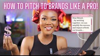 How to Pitch to Brands As a Content Creator/Influencer. Content Creation Tips #2