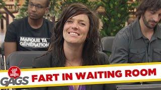 Old People Fart in Waiting Room !