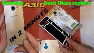 Samsung Galaxy A 310,A3 2016 Back Glass Replacement by Level Technics