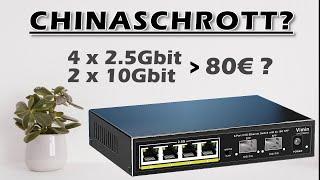 CHINASCHROTT: Was taugt ein 80€ - 10Gbit/s + 2.5Gbit/s Switch ?