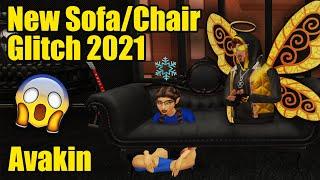 Ava Hacks! AMAZING NEW Chair/Sofa GLITCH Avakin Life 2021 | 100% Works! No Mod | Sofa chair bug