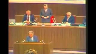 Армяно-азербайджанский конфликт на I Съезде народных депутатов СССР (25.09.1989)