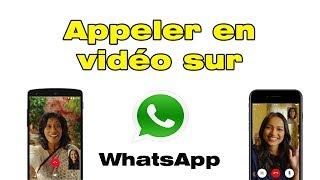 Comment faire un appel vidéo sur WhatsApp