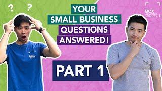 YOUR SMALL BUSINESS QUESTIONS ANSWERED