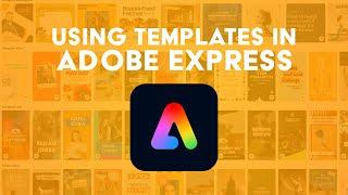 Create Faster Using Templates in Adobe Express