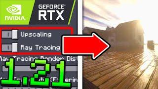 How To Enable RTX Shaders In Minecraft Bedrock 1.21!