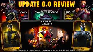 MK Mobile Update 6.0 REVIEW and FIRST IMPRESSIONS. Kemeos, Towers, Packs. Checking Out New Features!