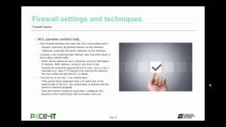 PACE-IT: Firewall Basics