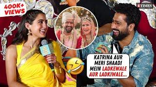 Vicky Kaushal & Sara Ali Khan's FUNNIEST Moments From Zara Hatke Zara Bachke TRAILER LAUNCH | UNCUT