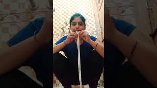 Vastra Dhauti | Yogic method for cleaning stomach#shorts #dailyyoga #shatkarma #yoga