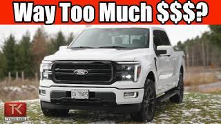 Better Value? 2024 Ford F-150 Lariat In-Depth Review - How's it Handle in the Snow?