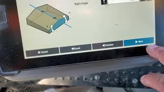 Trimble Earthworks.  How to make a file.