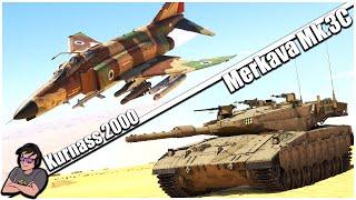 The Israeli High Tier META PUNCHING Duo - Merkava Mk.3C & Kurnass 2000 - War Thunder