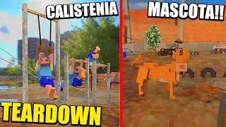 ESTE MOD AÑADE UNA MASCOTA, DESTRUIMOS EL PARQUE - TEARDOWN | Gameplay Español