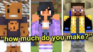 Exposing 100 Minecraft Youtubers Deepest Secrets...