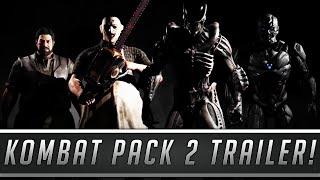 Mortal Kombat X - Kombat Pack 2 OFFICAL TRAILER (LeatherFace, Xenomorph, Bo' Rai Cho & Sektor/Cyrax)