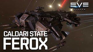 The FEROX - How Good Is The Caldari Railgun Battlecruiser? || EVE Echoes