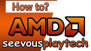 How to with AMD?