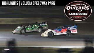 World of Outlaws Late Model Series | Volusia Speedway Park | January 25, 2025 | HIGHLIGHTS