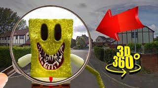 FIND Nightmare Sponge Wuggy | Nightmare Sponge Wuggy Finding Challenge 360° VR Video