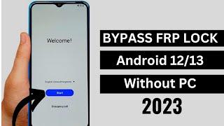 Bypass Google Account Verification After Factory Reset Without Pc 2023|Frp Bypass Android 12/13