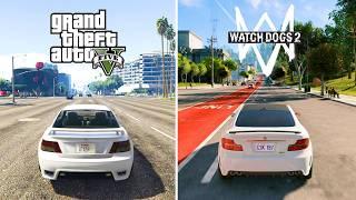 WATCH DOGS 2 vs GTA V - Best Comparison