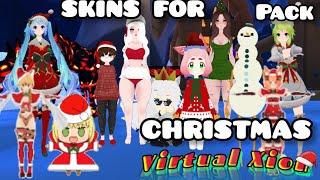 virtual Droid Skins For Merry Crismas (Virtual Xion)         I LOVE You milamiku🩵