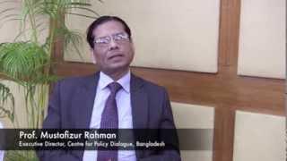 Dr. Mustafizur Rahman - how is the Bangladeshi garment sector contributing to transformation?