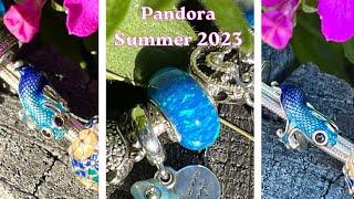 PANDORA Summer Gecko  Deep Blue Opal  New Designs!!