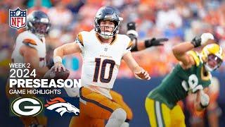 Denver Broncos Top Plays vs. Green Bay Packers | 2024 Preseason Week 2