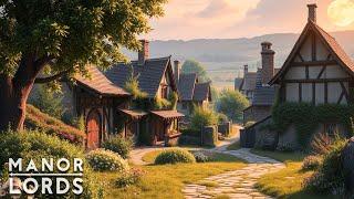 MANOR LORDS Relaxing Longplay: Building the PERFECT VILLAGE... | Stress Relief & Fall Asleep