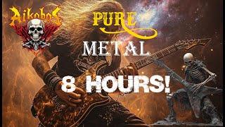 8 Hours of Heavy Metal - No Loop - Copyright Free