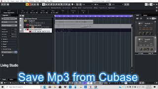 How To Save Mp3 from Cubase 11