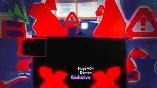 OMG!  HACKER HATCH *LEAKED* HUGE 404 DEMON SECRETS In Pet Simulator X