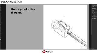  LIVE Online Coaching for NID, NIFT, NATA, CEED & UCEED by OPUS | Draw a Pencil with a Sharpener