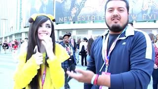 Eugenia Cooney at vidcon 2017 with AGGETV!!!!!!!!!!!!!!